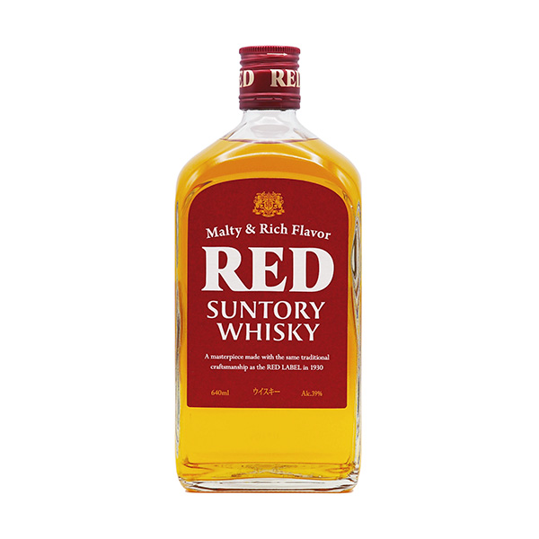 Red Suntory special whisky