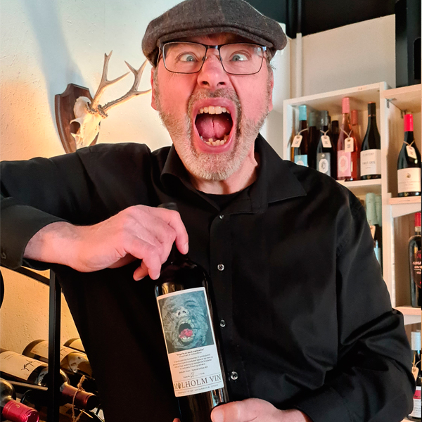 Mølholm Vinen - Special edition - Original maleri og 2 flasker vin